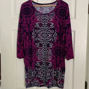 purple tunic  M